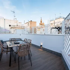 Duplex De Lujo Junto A La Catedral Terraza Privada Con Vistas A La Giralda Apartamento Sevilla